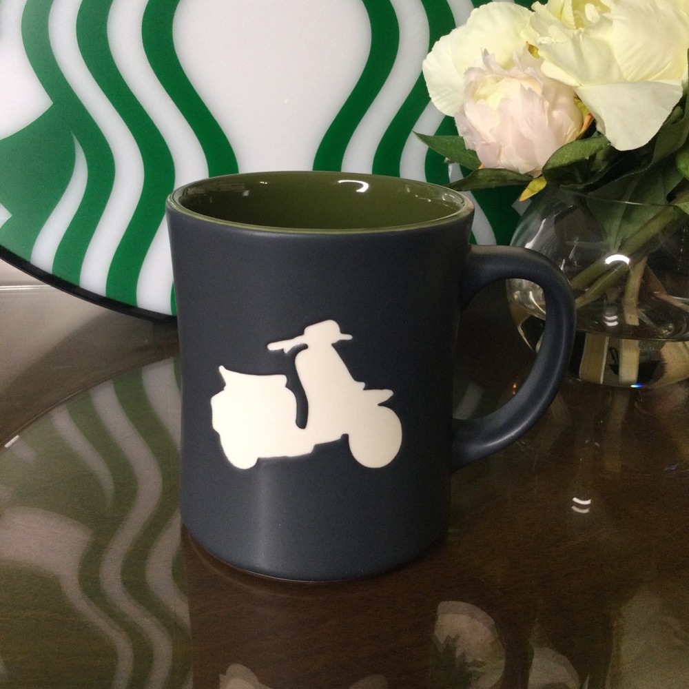 Starbucks Italian Roast Vespa Scooter Mug HTF